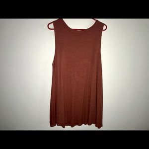 Dark Salmon Flowy Dress